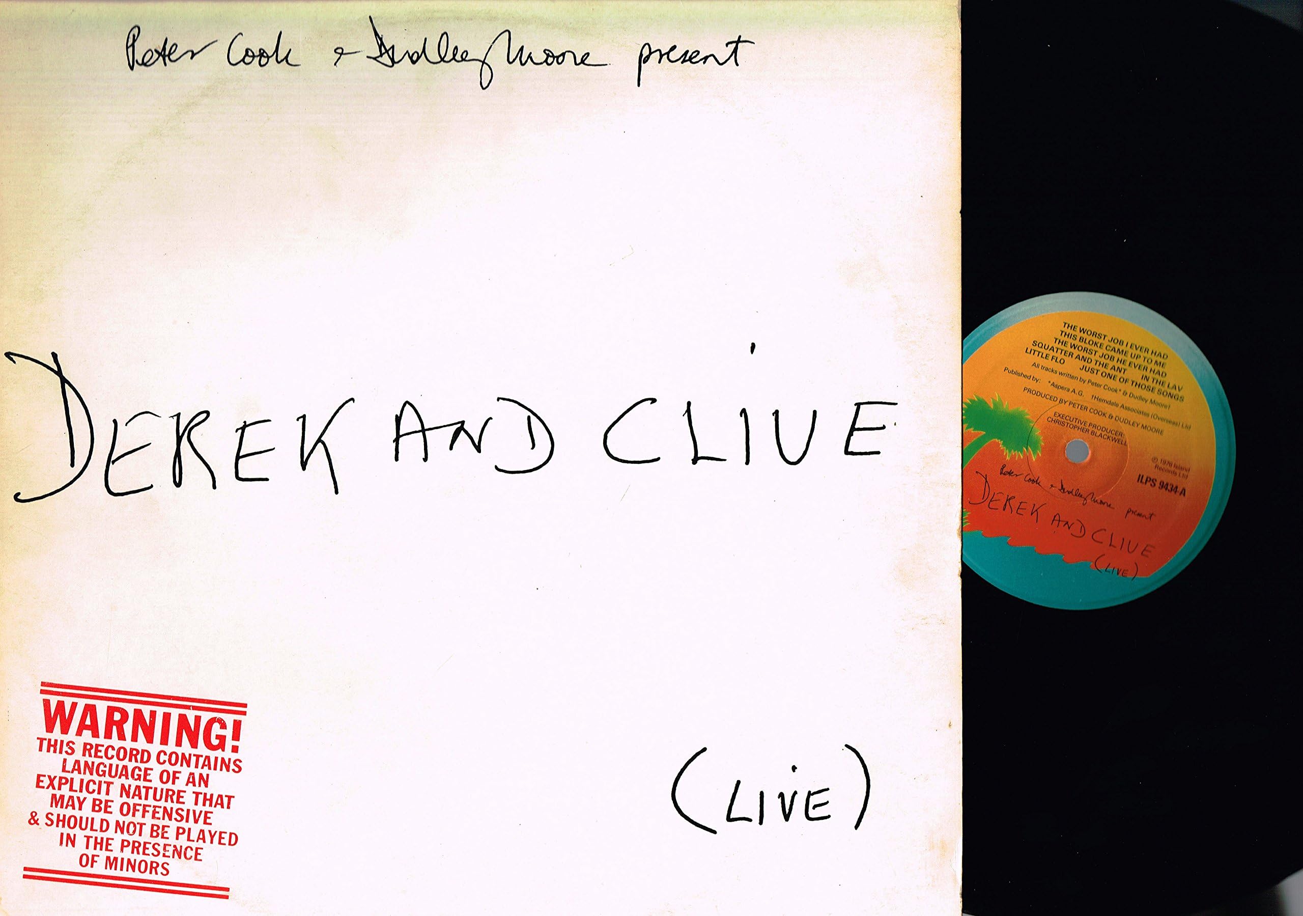 Derek and Clive: Live [Vinyl]
