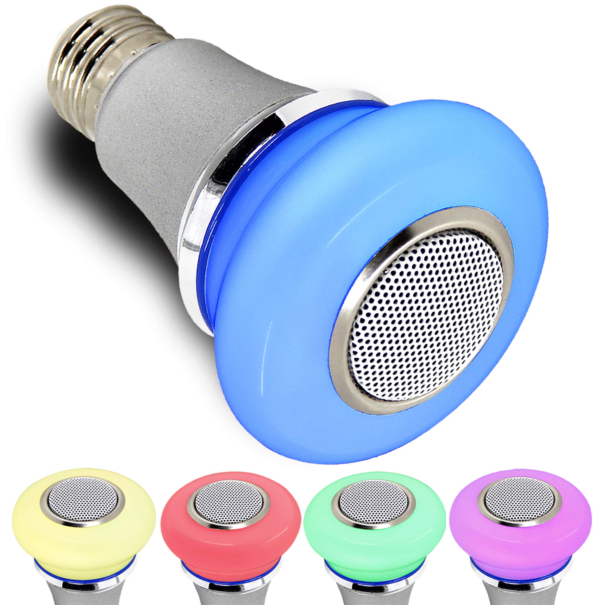 AmeriLuck Bluetooth Music LED Bulb, App Control RGB Colors Omni