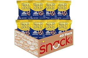 Rold Gold Pretzels, Tiny Twists, 1oz Bags (40 Pack)