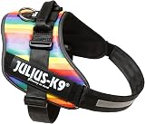 Julius-K9 IDC Powerharness Rainbow XL Size 71-96 cm Chest 28-40 kg