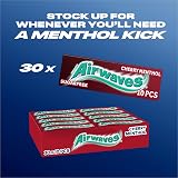 Airwaves Cherry Menthol Sugar Free Gum Bulk Pack 300 Pieces 30 Packs view 8