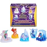 Unicorn Academy, Magic Gemstone Unicorns Collectibles Pack, Easter Gifts Idea, Includes 5 Unicorn Toy Figures & Display Bases for Ages 4 and up