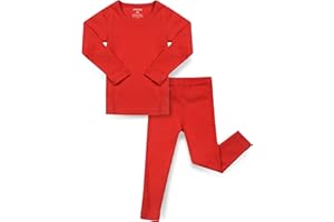 AVAUMA Baby Boys Girls Pajama Set Kids Toddler Snug fit Basic Cotton Sleepwear pjs for Daily