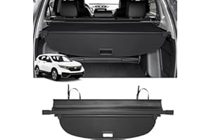 Powerty Cargo Cover for 2017-2021 2022 Honda CR-V CRV Accessories Trunk Cover Retractable Trunk Shielding Shade Cargo Luggage Cover No Gap(Not Fit Honda HR-V)