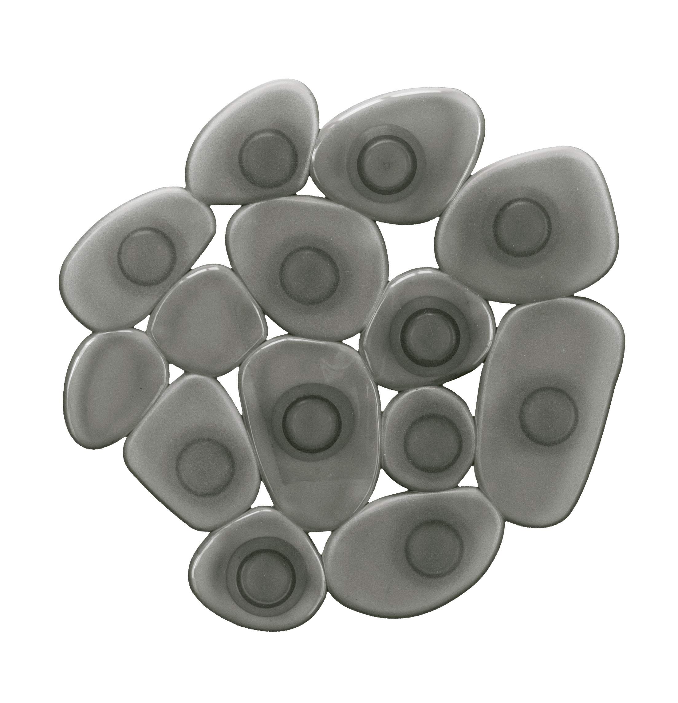 Kleine Wolke Sassolino Mini Set of 6 PVC Smoke Grey