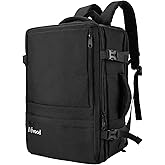 Large Travel Backpack for Men Women, 40L Carry On Backpack Flight Approved, 17.3 Inch Laptop Backpack, TSA Water Resistant Business Weekender Luggage Personal Item Bag