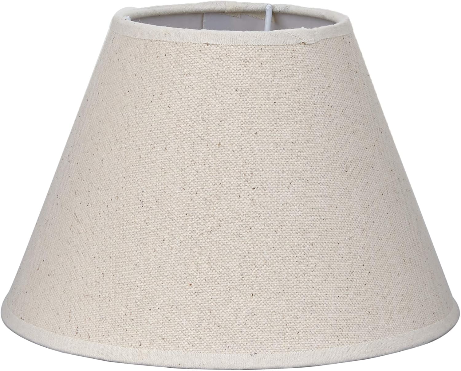Better & Best 20 Retor 20 cm Round Linen Lamp Shade, Cream. BigaMart