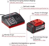 Einhell Power X-Change 18V 5.2Ah Starter Kit Battery and Charger Set view 4