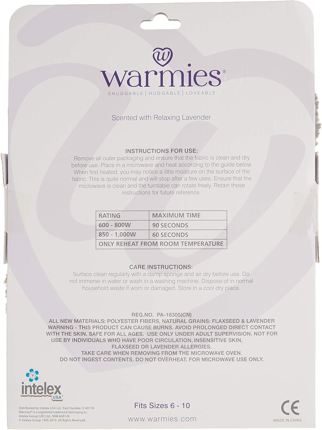 Intelex Warmies Slippers, Grey 