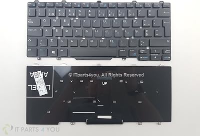 Dell Latitude E5450 E7450 E7470 Portuguese Non-Backlit Keyboard G4N3W