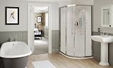 Mira Azora 9.8kW Thermostatic Electric Shower Frosted Glass Chrome 1.1634.011 view 4