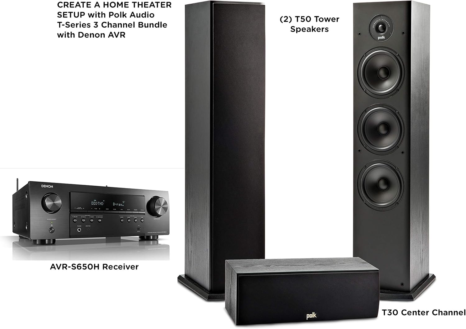 denon tower speakers