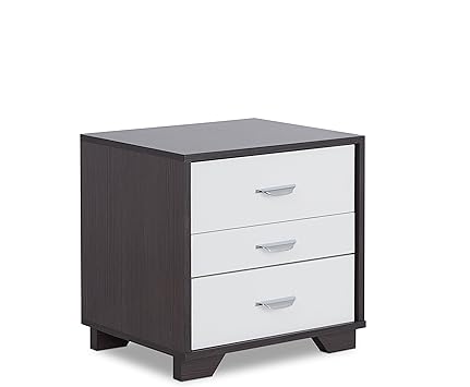 Acme Furniture 97342 Eloy Nightstand One Size White And Espresso Amazon Ca Home Kitchen