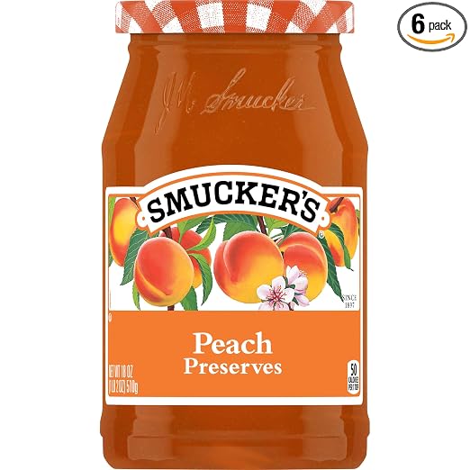 Smucker's preserves Peach 18oz (051500006801)