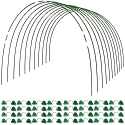 MAXPACE Greenhouse Hoops for DIY Grow Tunnels Less