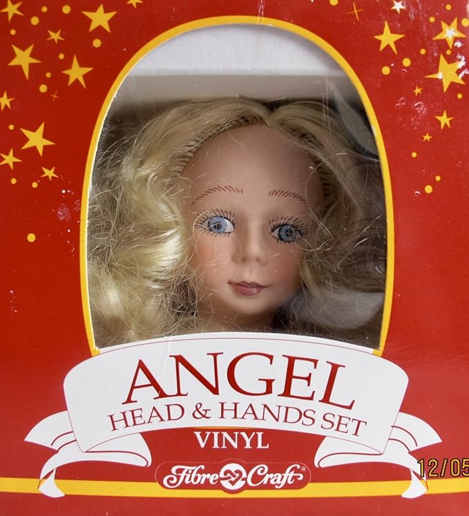 3 Sets 2 Inch Fibre Craft Doll Heads /& Hands blonde