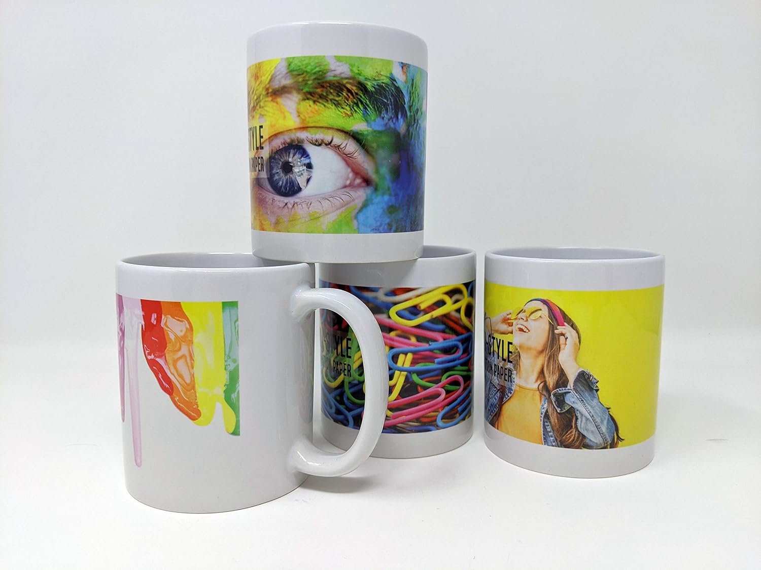 Ink Experts Style Mug Size Sublimation Paper 120gsm (100 Sheets), White - Image 3