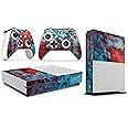 giZmoZ n gadgetZ Xbox One S Colour Explosion Console Skin Decal Sticker + 2 Controller Skins