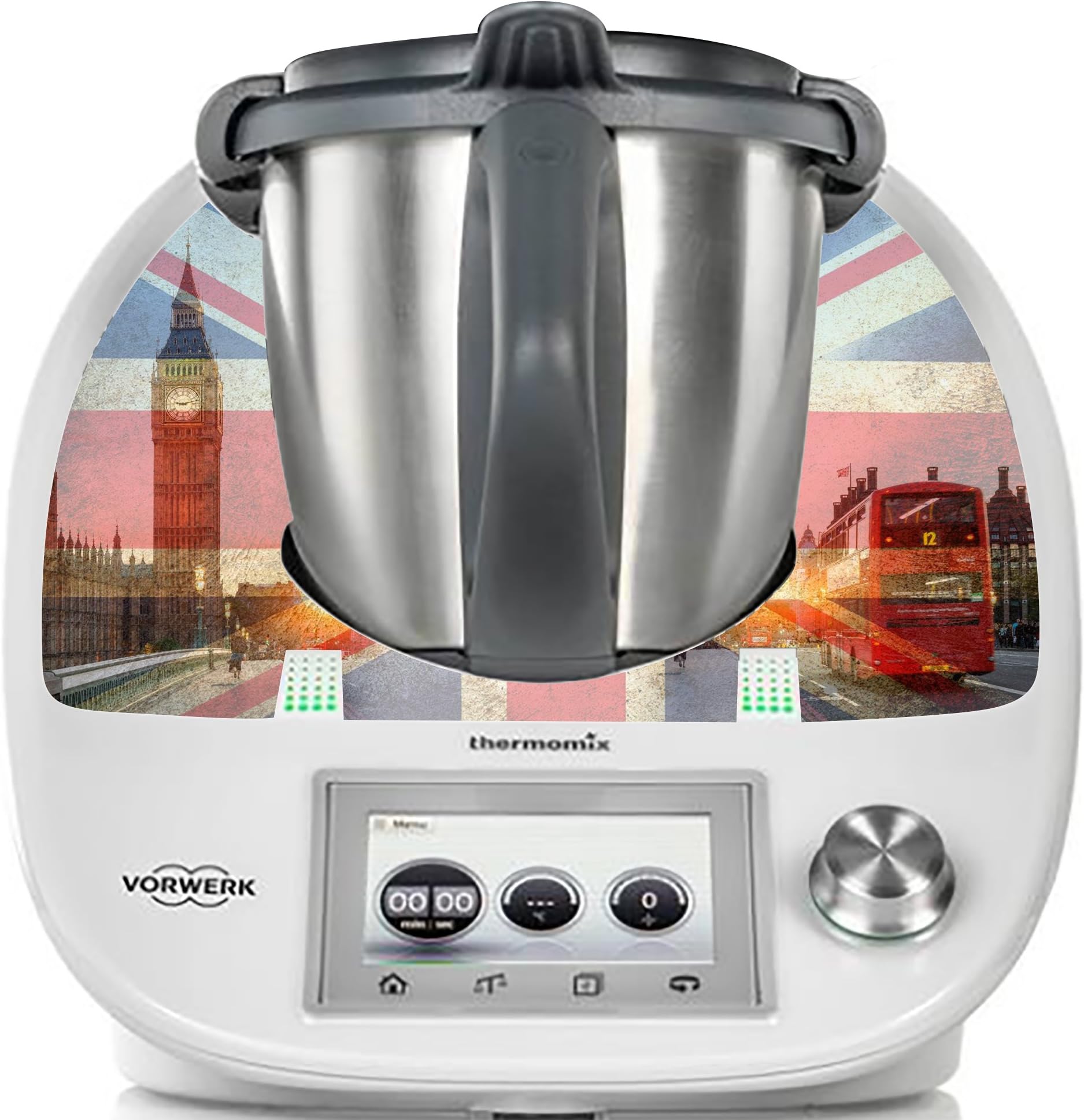 Thermodernizate.com Thermomix Vinyl sticker Tm5. Model London