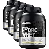 Optimum Nutrition Platinum Hydrowhey Protein Powder, Velocity Vanilla, 3.5 Pound (Pack of 4)