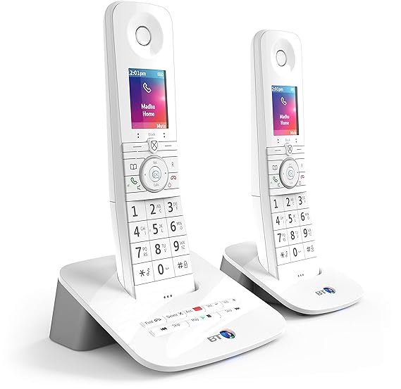 BT Premium Cordless Home Phone with Voice Control, 100 Amazon.co.uk