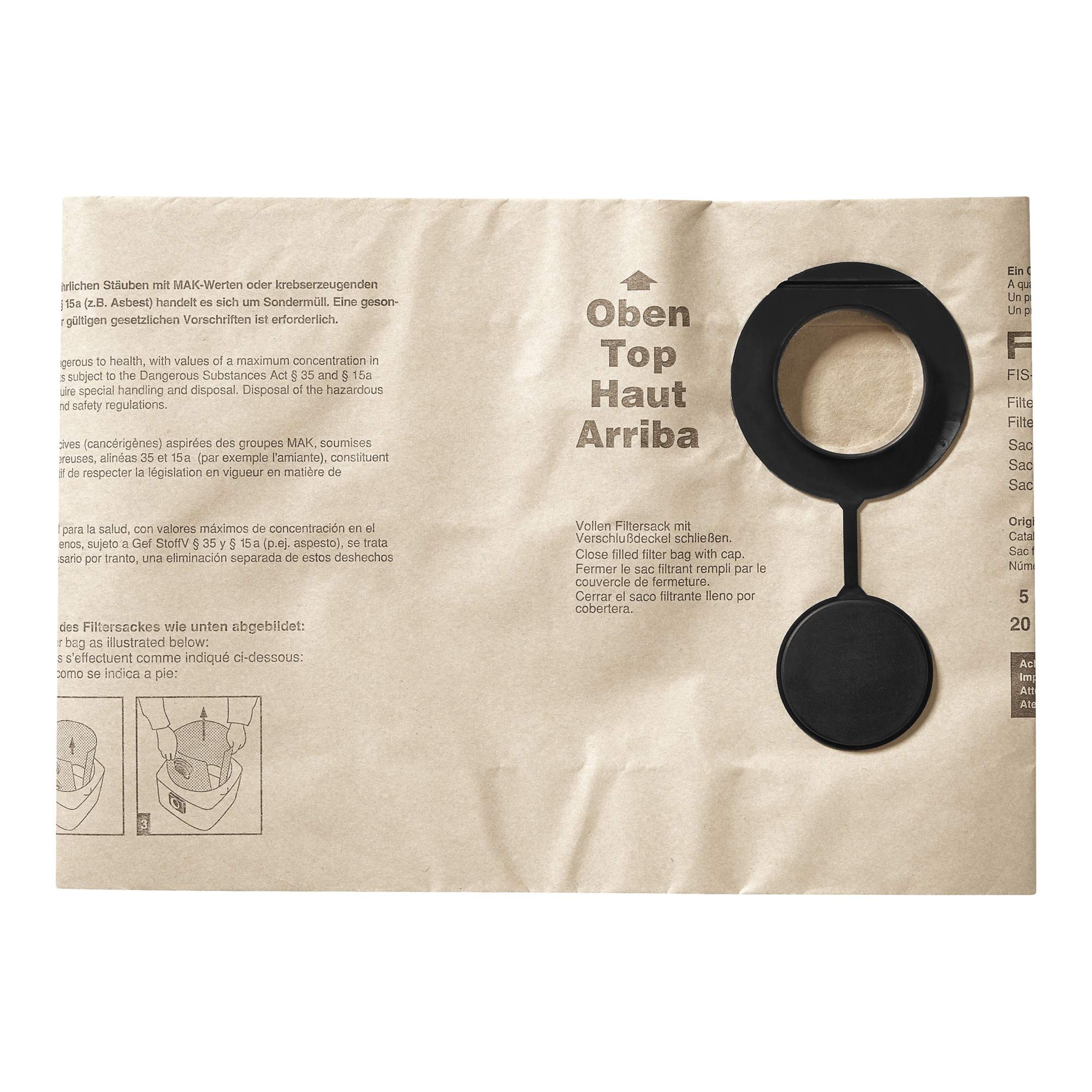 Festool Bolsa filtrante de dos capas FIS-SR 202/5