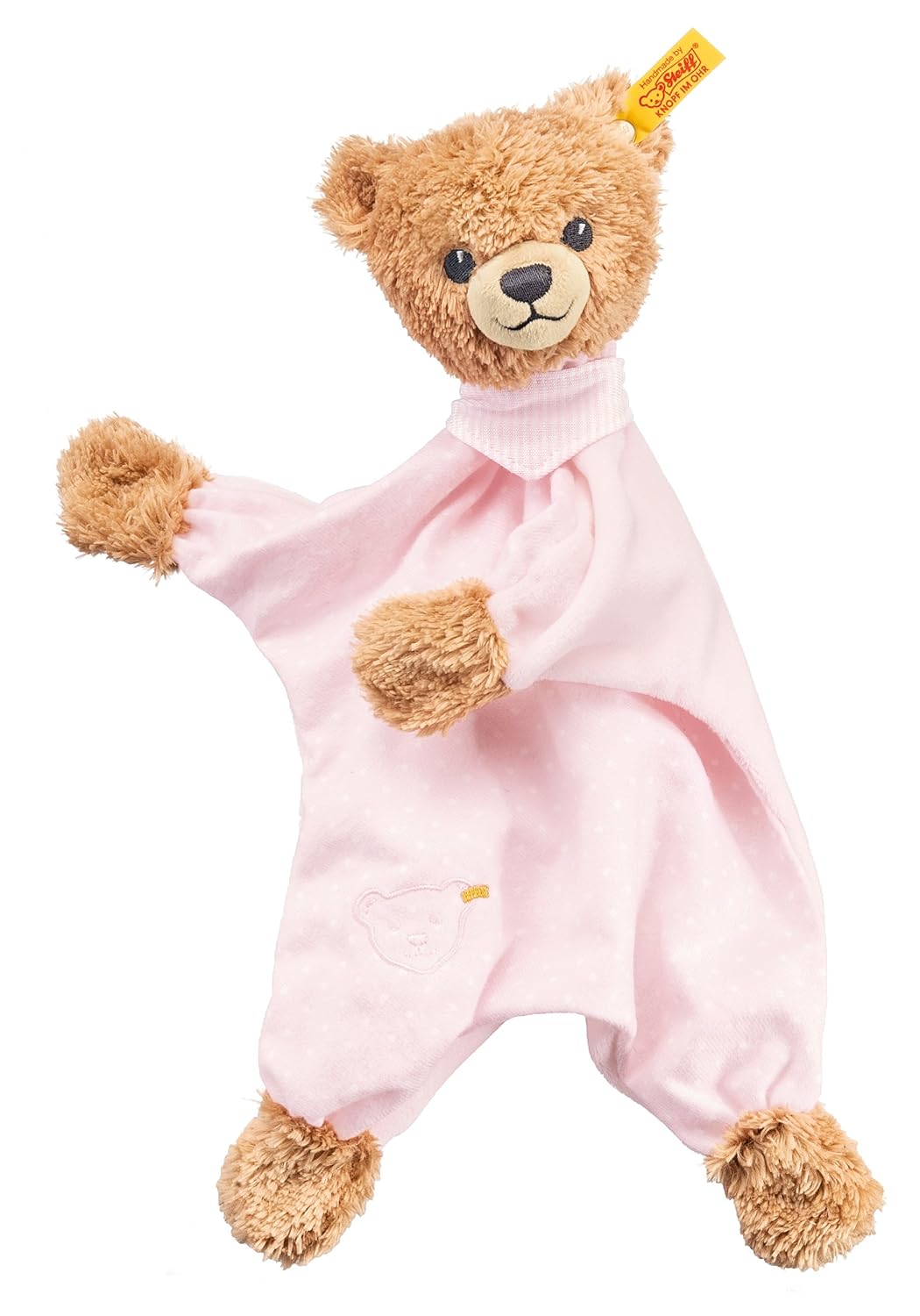 Steiff 30cm Sleep Well Bear Comforter (Pink) Amazon.co.uk Baby
