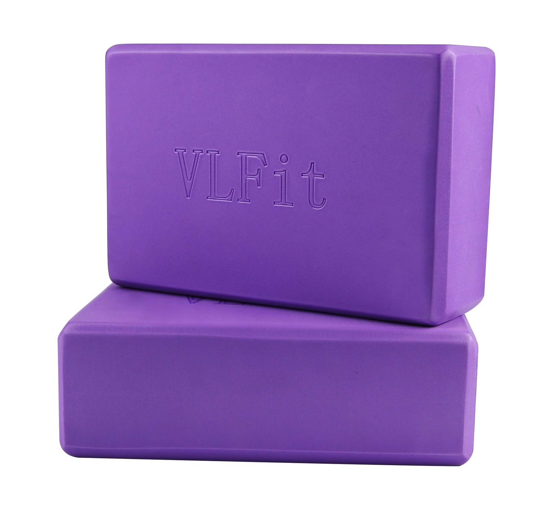 VLFit Set of 2 Hi-Density Yoga Blocks Choose Your Colour
