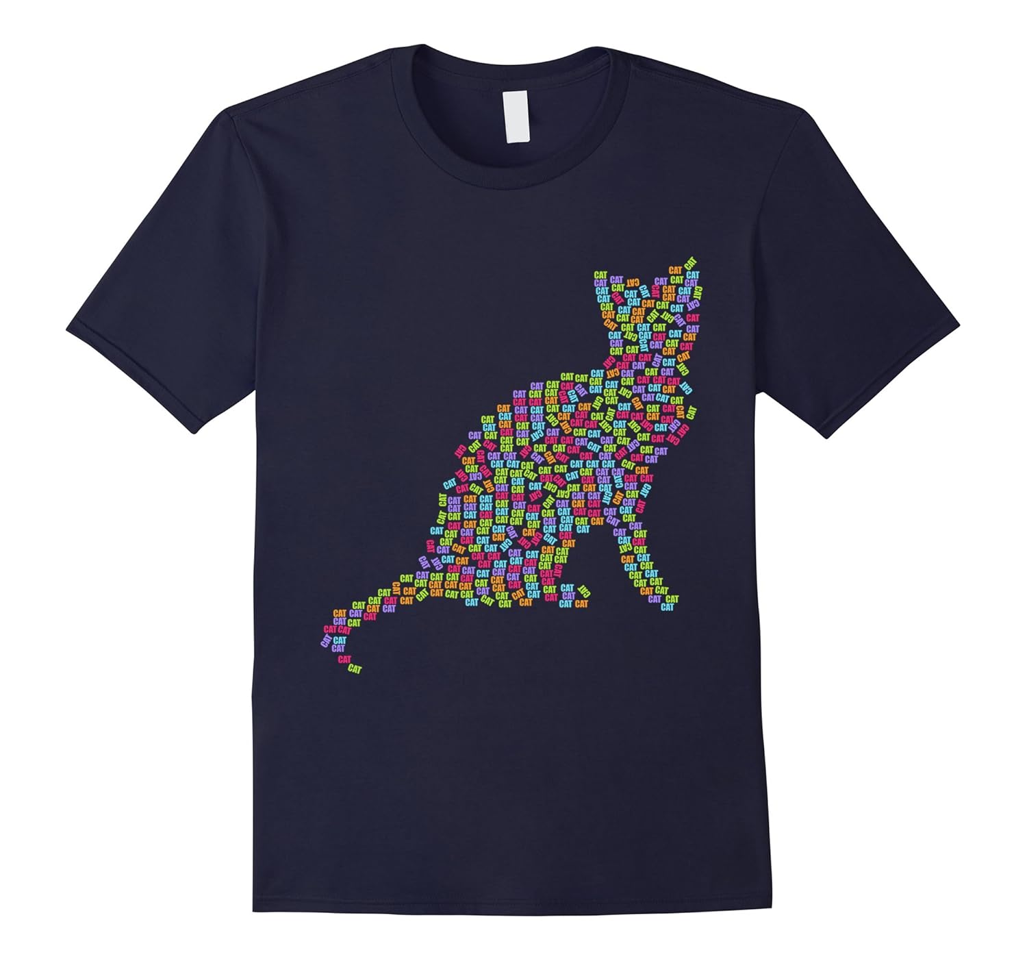 Cat lover shirt, typography art T-Shirt, Pet shirt for women-ANZ