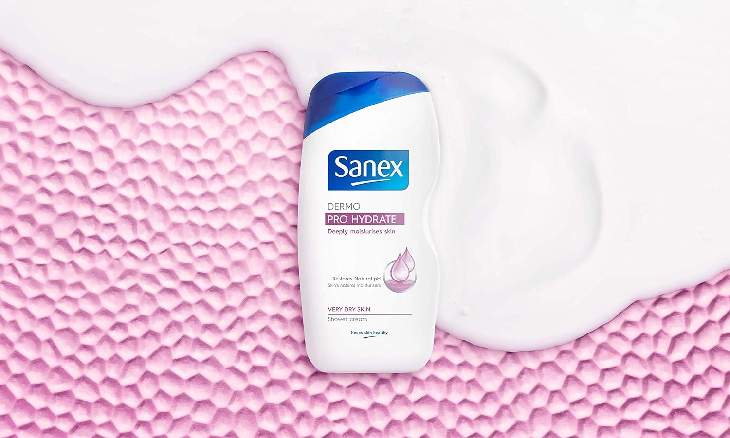 Sanex Dermo Hypo-Allergenic Shower Gel for Very Sensitive Skin 500 ml, 500 ml (Pack of 1) - Image 4