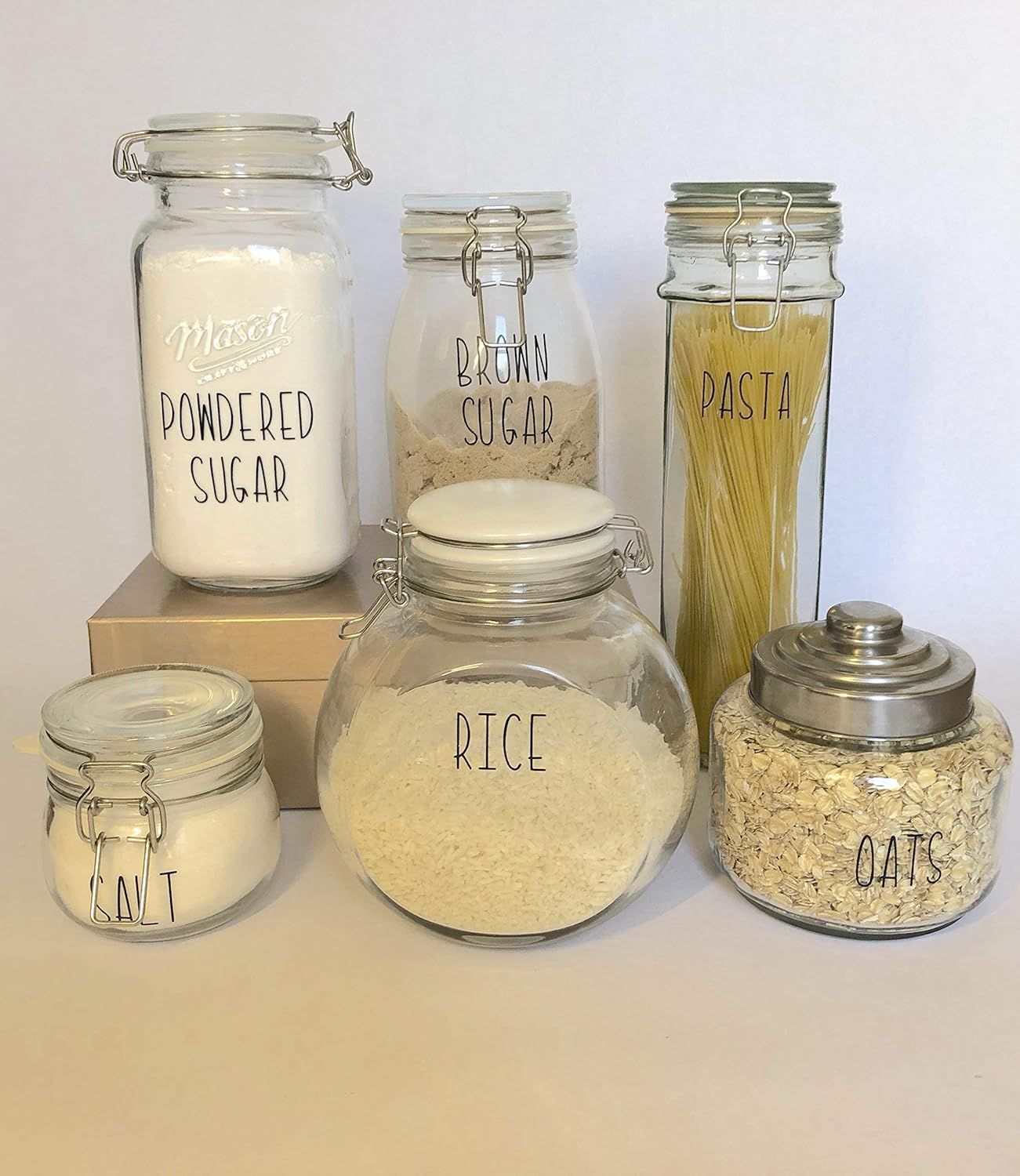 Baking Labels for Jars and Canisters 25ct Handmade