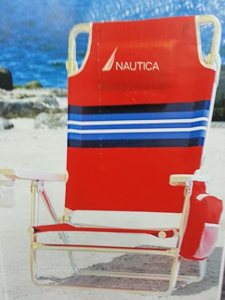 nautica beach chair and umbrella set