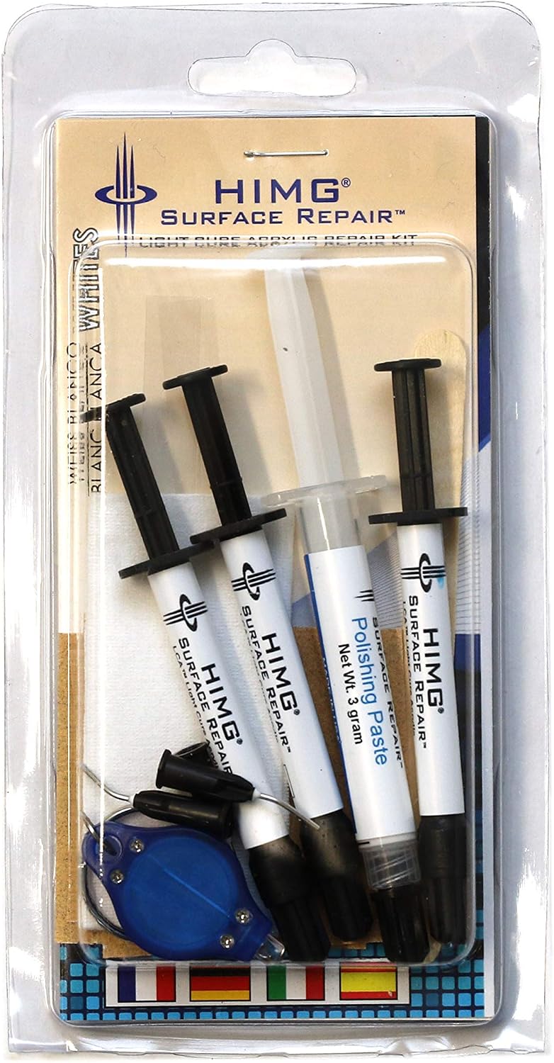 Tons Blancs Kit De Réparation De Surface Pour Granit Marbre Porcelaine Carrelage
