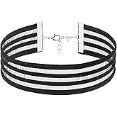 Sacina Black Lace Choker, Black Necklace for Women, Vintage Necklace, Gothic Goth Choker, Christmas Jewelry Gift for Women