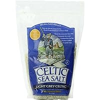 Light Grey Celtic Sea Salt Resealable Bags â€“ Additive-Free, Delicious Sea Salt, Perfect for Cooking, Baking and More - Glut