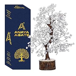 Clear Quartz Crystal Trees for Home Decor, Office