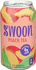 Swoon, Tea Peach Zero Sugar, 12 Fl Oz