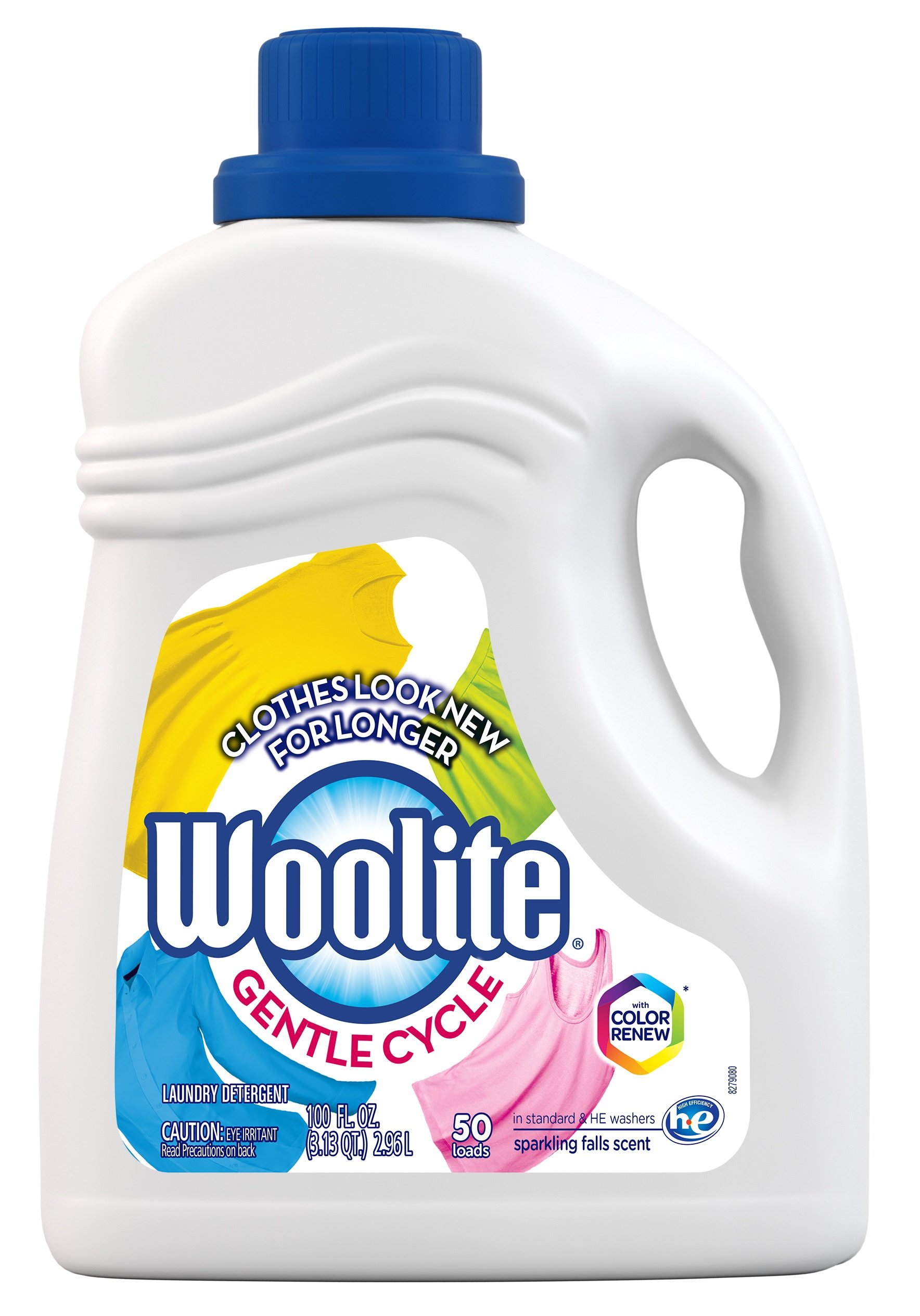 Woolite Gentle Cycle Liquid Laundry Detergent, Sparkling Falls Scent