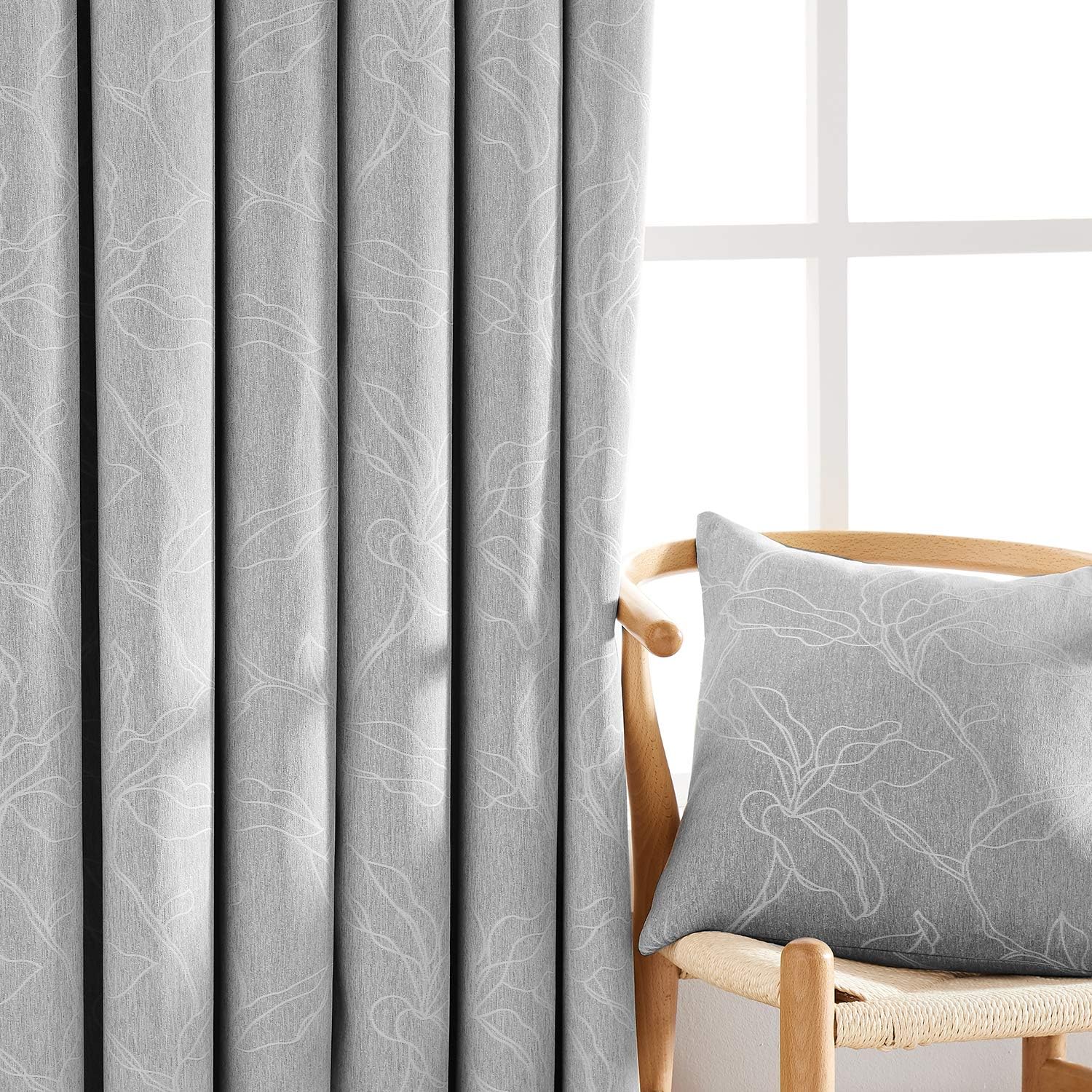 Best curtains for living room grommet light grey