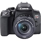 Canon EOS Rebel T8i EF-S 18-55mm is STM Lens Kit, Black