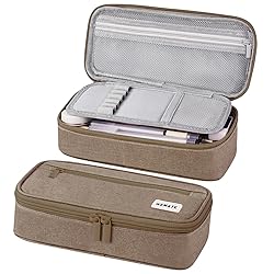 WEMATE Pencil Case, Large Storage Organizer for