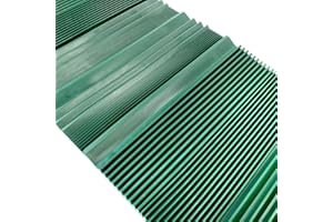 ASR Outdoor Rubber Riffled Gold Sluice Box Matting for Gold Recovery, 27x10 inch