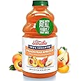 Dr. Smoothie 100% Crushed Peach Pear Apricot – No Added Sugar, Made with Real Fruits/Fruit Juice – Vegan, No Artificial Colors or Flavors – Juicy Sweet Peaches, Tart Apricots & Pears – 46 oz Bottle