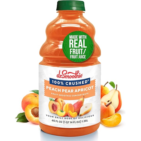 Amazon.com : Dr. Smoothie 100% Crushed Peach Pear Apricot