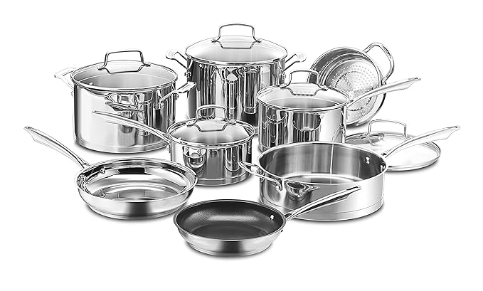 1. Cuisinart 89-13 Professional Stainless Cookware