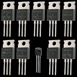 EEEEE 10 Values 70 Pcs Logic Level PMOS NMOS Kit