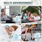 ConBlom Portable Air Cooler 2 in 1 Mini Personal Air Conditioner Humidifier view 6