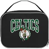 FOCO NBA Unisex-Adult Officially Licensed Wordmark Team Color Big Logo Basketball Zip Closure 7L Lunch Bag - Boston Celtics