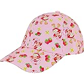 Strawberry Shortcake Dad Hat, Adult Baseball Cap with Curved Brim, Pink, One Size