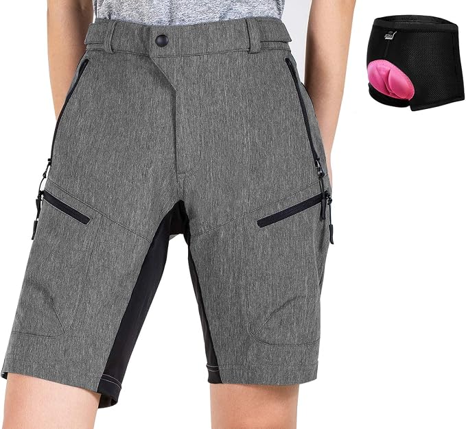 VeloVibe Short De Cyclisme Femme Rembourré 4D - Respirant Avec Poches - Confort Premium